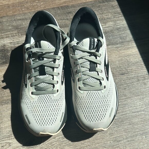 Brooks Women's Sneakers in Gray and Black - Picture 1 of 10